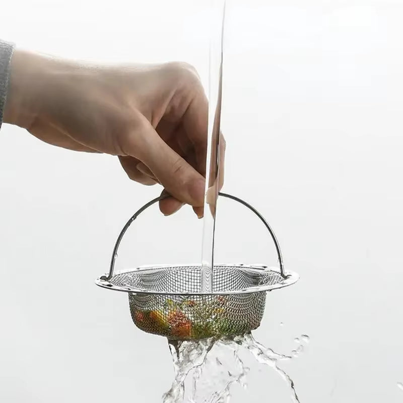 1/2Pcs Stainless Steel Kitchen Sink Filter, Garbage Food Residue/Hair Catcher, Keep Your Bathtub