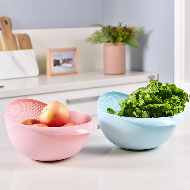 Multi-Purpose Rice Drainage Basket and Fruit and Vegetable Drainage Sieve Kitchen Tool Kitchen Gadgets Accessories